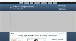 Desktop Screenshot of pattersonvillagedentistry.com